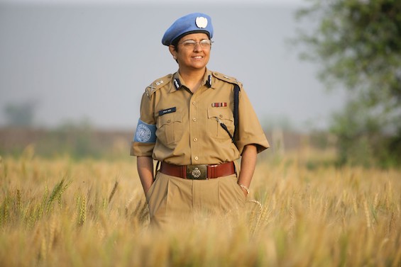 Photo of Kiran Bedi, not the first female Indian detective in this mystery based on ciphers 