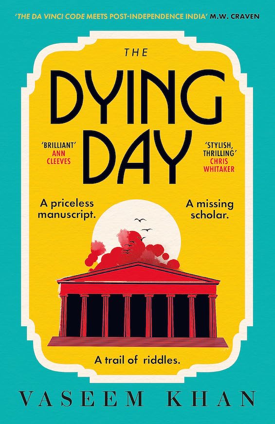 Cover image of "The Dying Day," a mystery based on ciphers