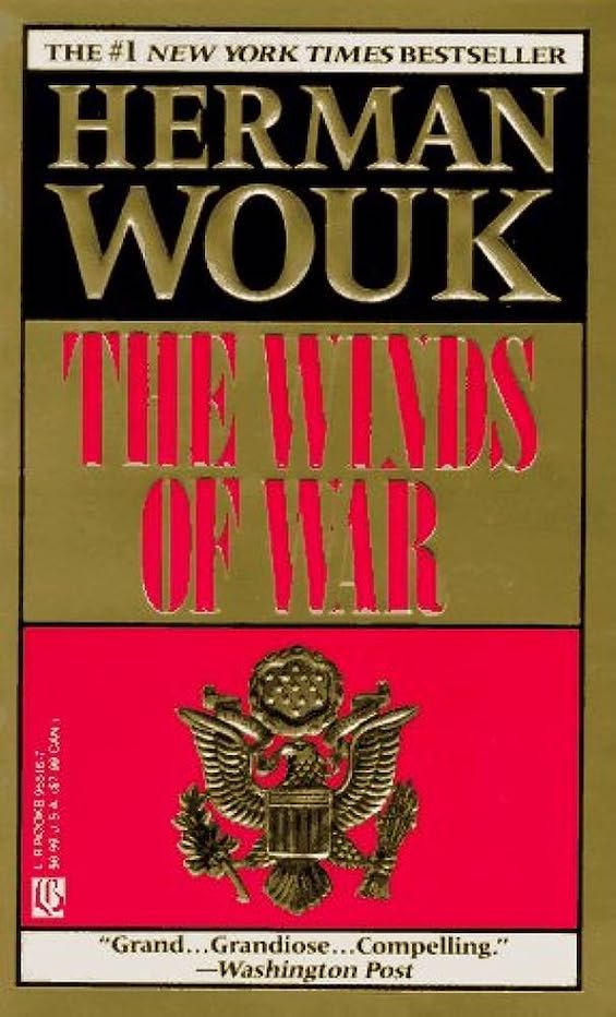Cover image of "The Winds of War," one of the best novels about World War II
