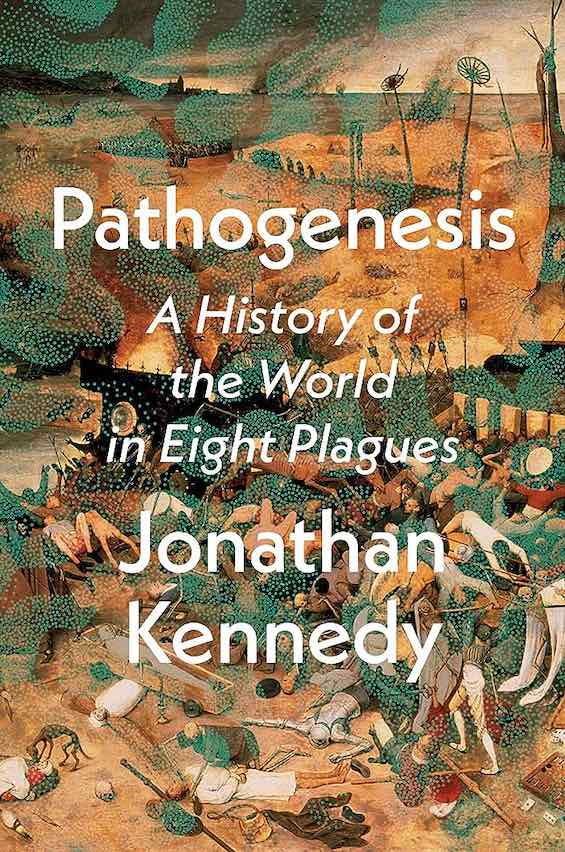 Cover image of "Pathogenesis," a book of Big History