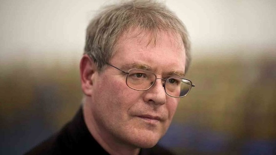 Photo of C. J. Sansom, author of this historical novel about a murder at a monastery