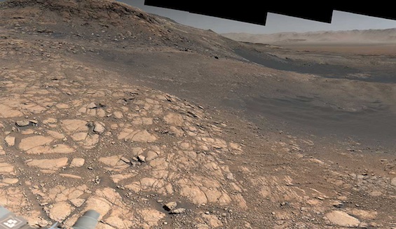 Photo of Mars surface, the location of this hard SF classic