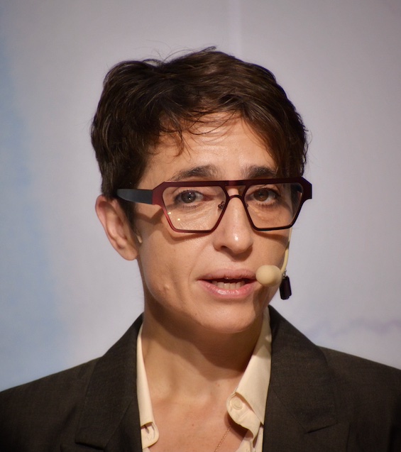 Photo of Masha Gessen, author of this book about the roots of Putin's autocratic rule