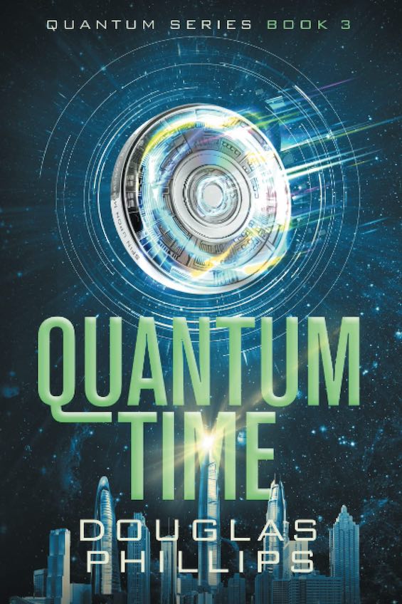 Cover image of "Quantum Time," a tale of time travel