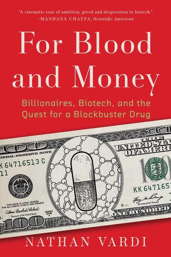 Cover image of "For Blood or Money, one of the best books of the year