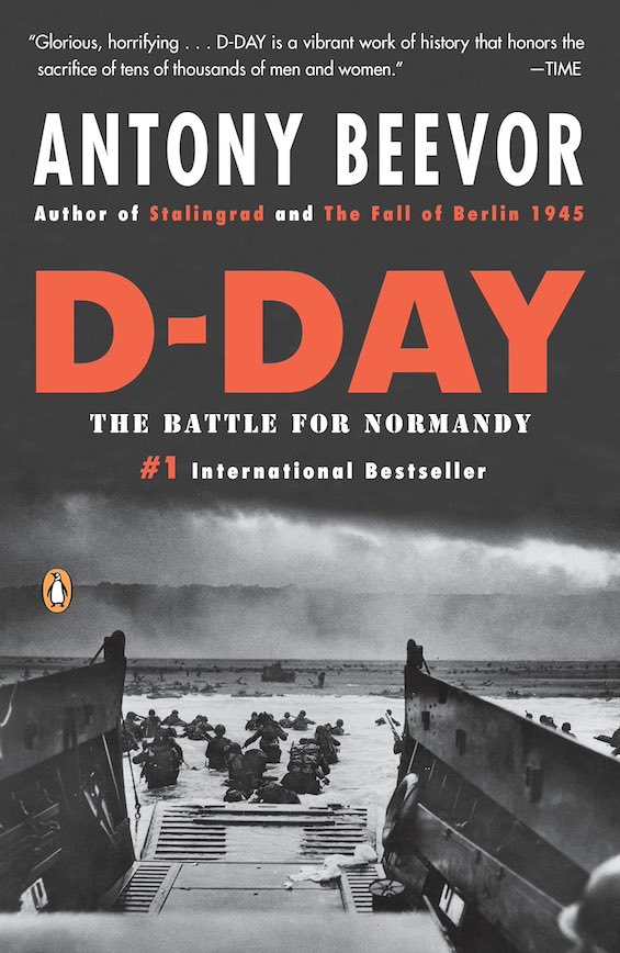 Cover image of "D-Day," a book about D-Day and Normandy