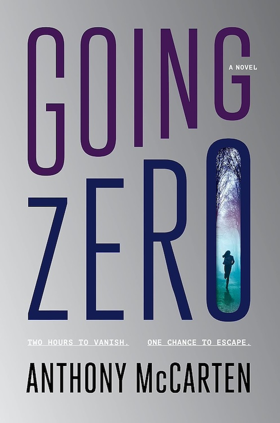 Cover image of "Going Zero," a novel about a possible American surveillance state
