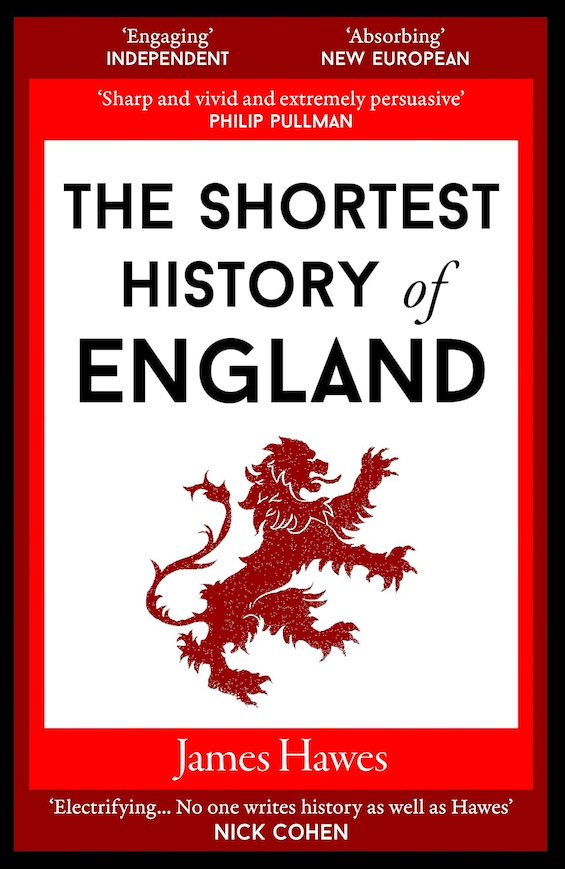 Cover image of "The Shortest History of England," which is readable English history