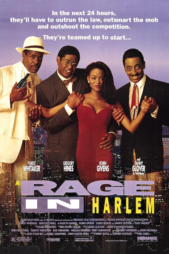 Poster for the film adaptation of this classic Harlem detective novel