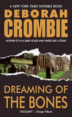 Cover image of "Dreaming of the Bones," one of the best police procedurals