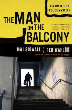 Cover image of "The Man on the Balcony," one of the best police procedurals 