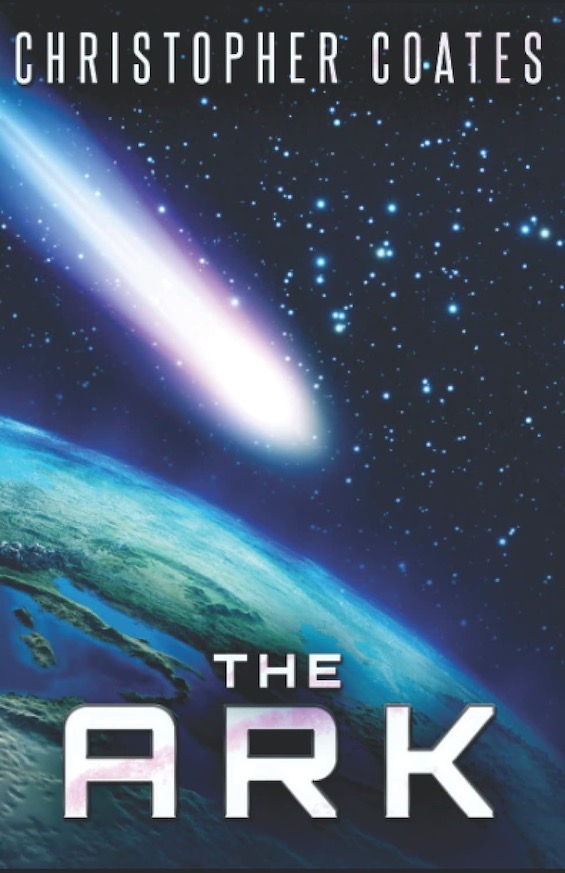 Cover image of "The Ark," a novel about surviving an extinction event