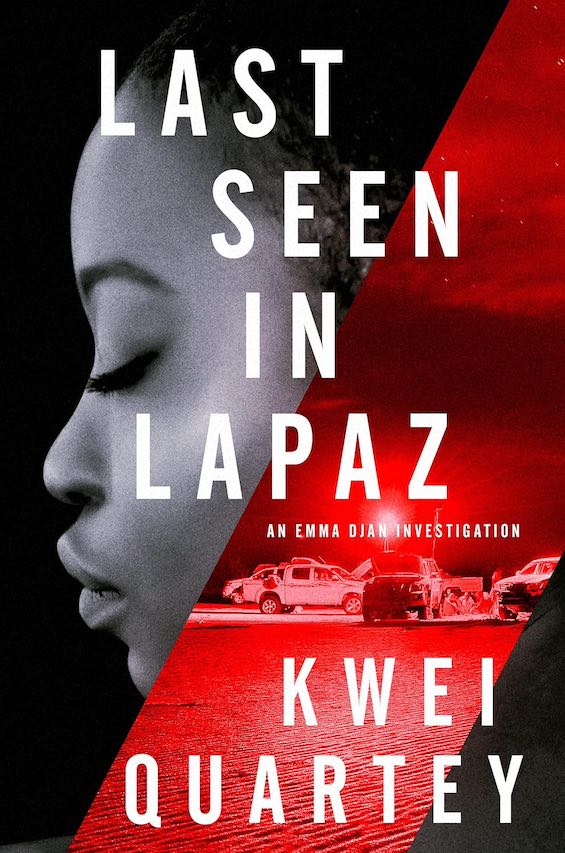 Cover image of "Last Seen in Lapaz," a novel about a missing-persons case in Ghana