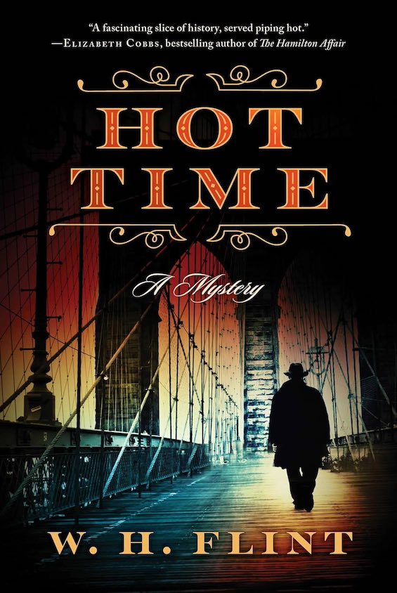 Cover image of "Hot Time," a Gilded Age mystery novel