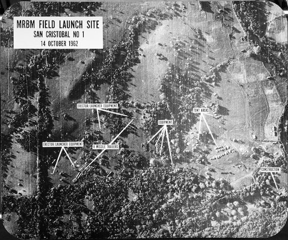 Photo shot by a U2 spy plane over Cuba in October 1962, which leads to a nuclear war in this alternate history novel