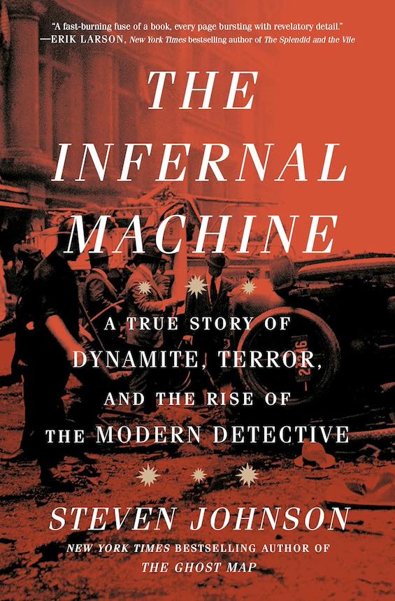 Cover image of "The Infernal Machine,"   a history of anarchist bombings and police response