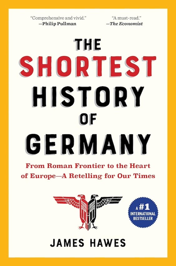 Cover image of "The Shortest History of Germany," German history in a nutshell