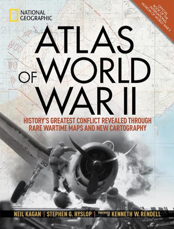 Cover image of "Atlas of World War II," one of the 20 top nonfiction books about WWII