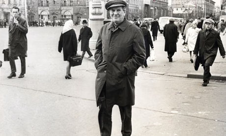 Photo of Kim PHilby in 1968 in Moscow. His defection animated the mole hunt in MI6 in this novel. 
