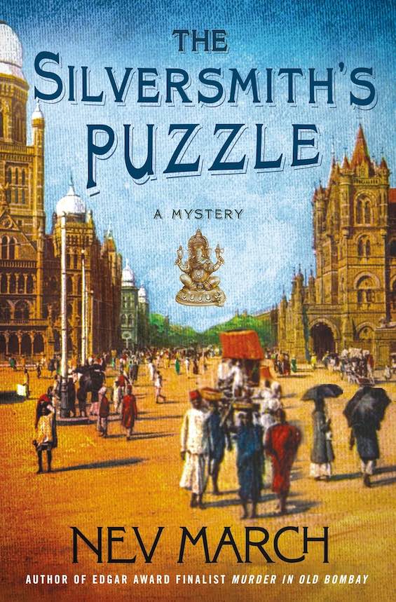 Cover image of "The Silversmith's Puzzle," a Victorian mystery