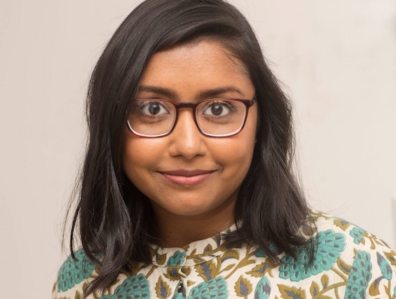 Photo of Megha Majumdar, author of this novel about a time when climate refugees crowd the city of Kolkata