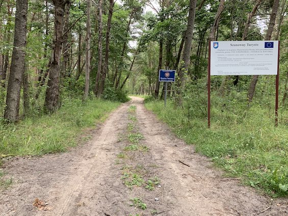 Photo of the Russian-Polish border, where a key scene takes place in this inventive historic thriller