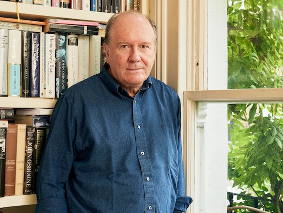Photo of William Boyd, author of this novel about a travel-writer-turned-MI6-agent