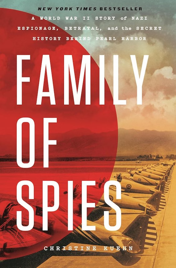 Cover image of "Family of Spies," the story of Nazi spies in Hawaii