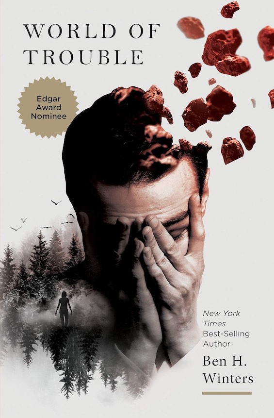 Cover image of 'World of Trouble," a sci-fi mystery mashup