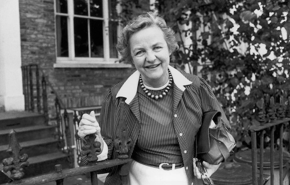 Photo of Jessica ("Decca") Mitford, profiled in this Jessica Mitford biography