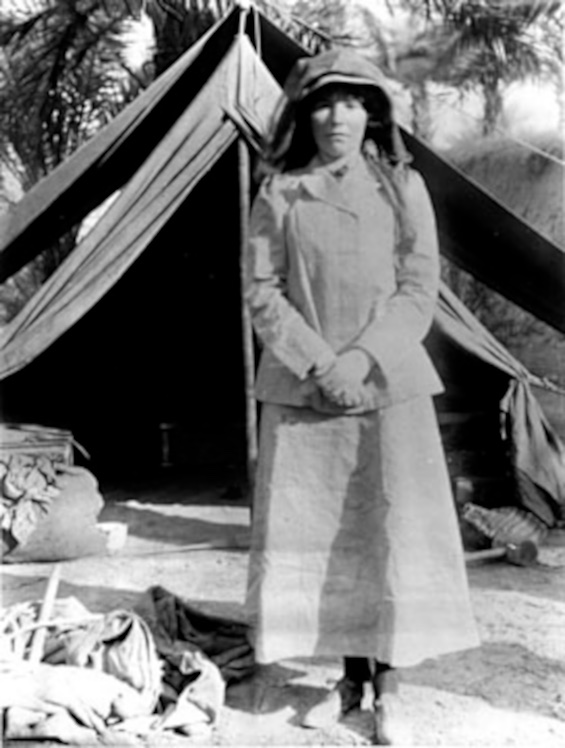 Photo of the subject of this biography of Gertrude Bell