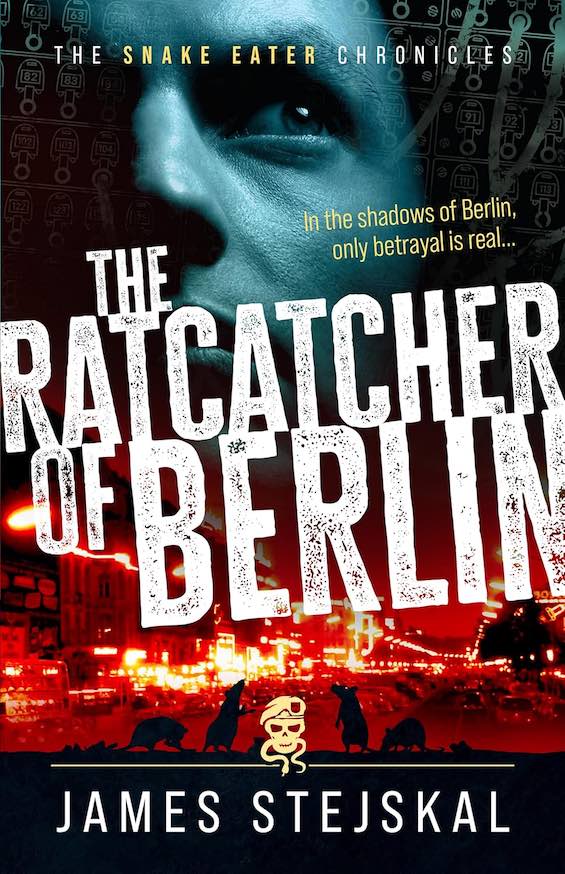 Cover image of "The Ratcatcher of Berlin," one of the author's standalone spy novels