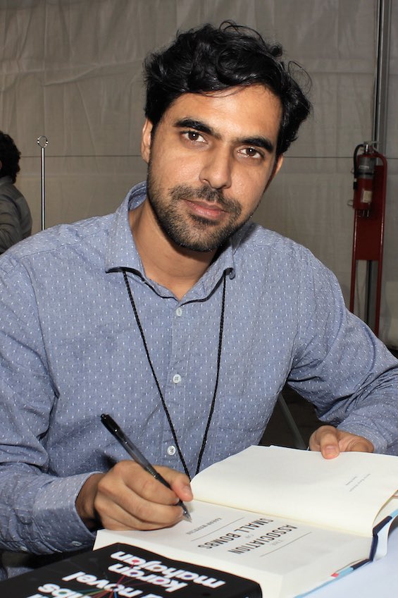 Photo of Karan Mahajan, author of this novel set against the rise of Hindu nationalism in India