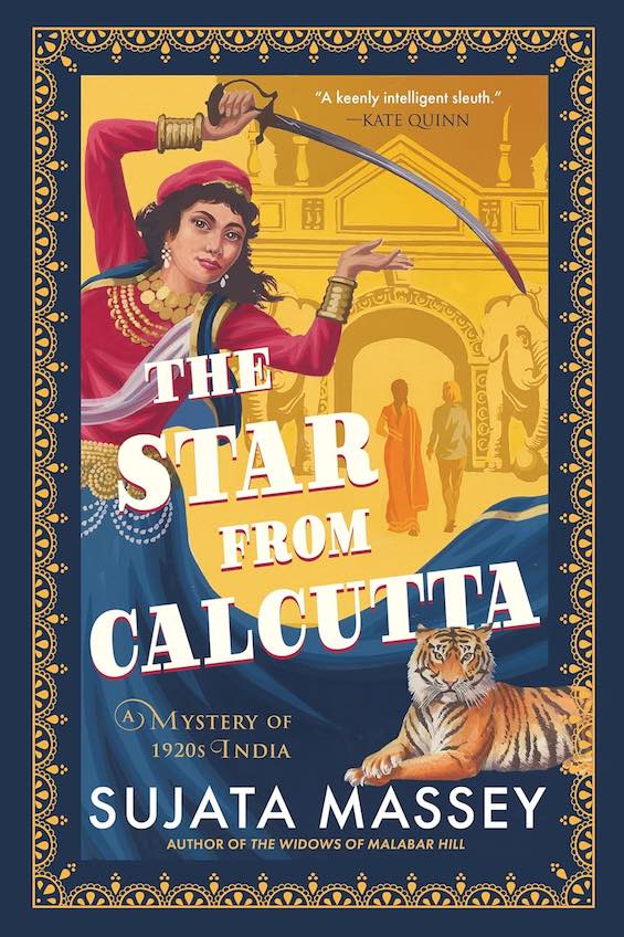 Cover image of "The Star from Calcutta," a mystery set in early Bollywood