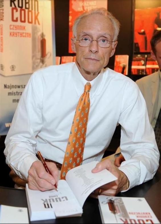 Photo of Robin Cook, author of this novel about biological warfare in New York