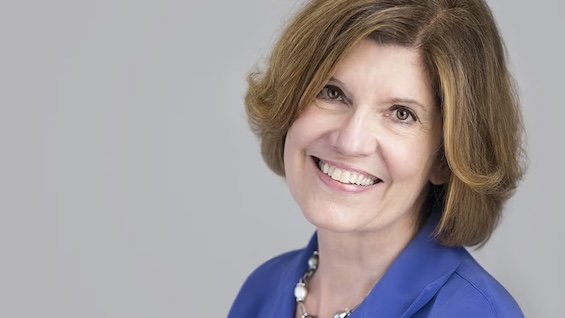Photo of Lynne Olson, author of this book about how Winston Churchill became Prime Minister