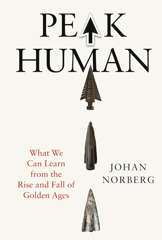 Cover image of "Peak Human," a study in learning from history