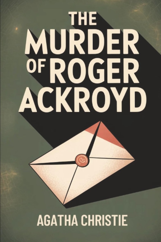 Cover image of 'The Murder of Roger Ackroyd," the so-called best Agatha Christie novel