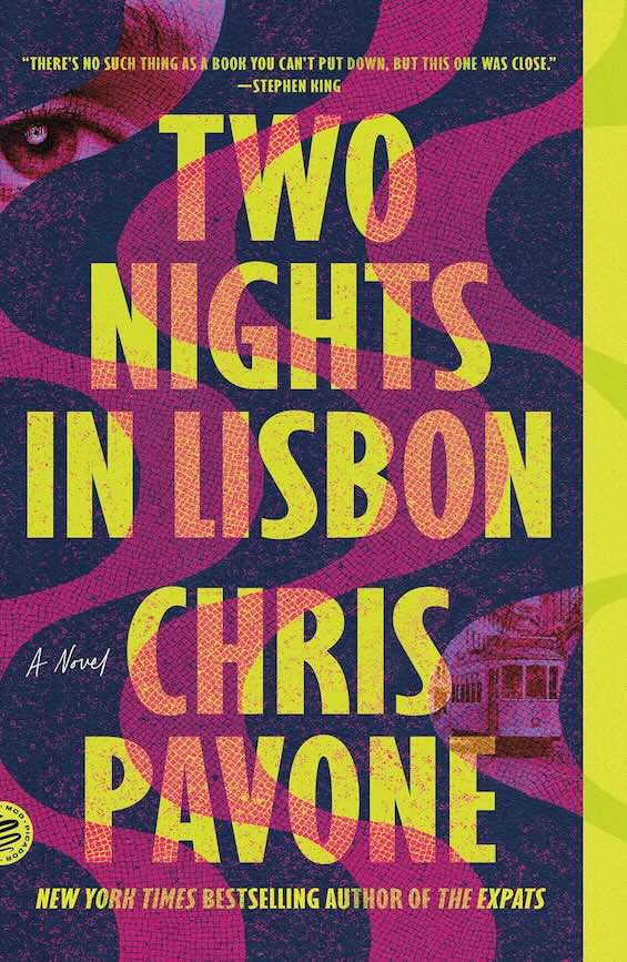 Cover image of "Two Nights in Lisbon," a kidnapping thriller