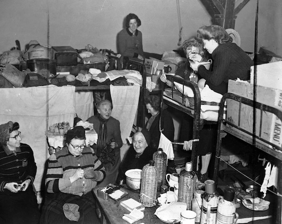 Photo of refugees in a displaced persons camp, one of the major consequences spelled out in this account of how WW2 changed the world