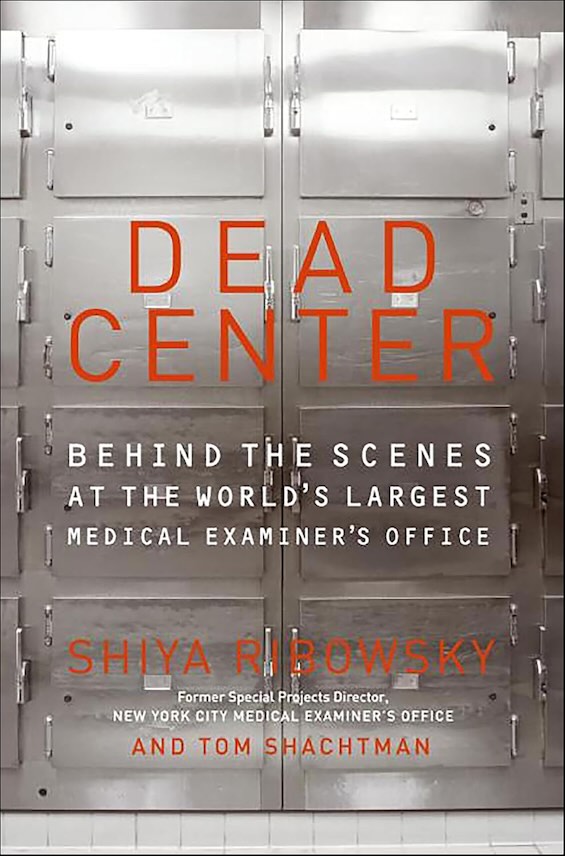Cover image of "Dead Center," a book about the largest forensic investigation ever