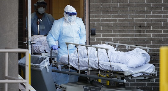Photo of OCME morgue worker like those in the largest forensic investigation ever