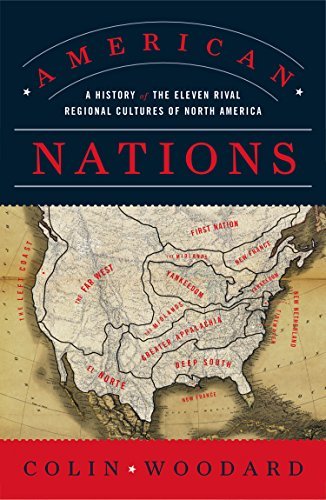 Cover image of "American Nations," one of the ten top nonfiction books about politics