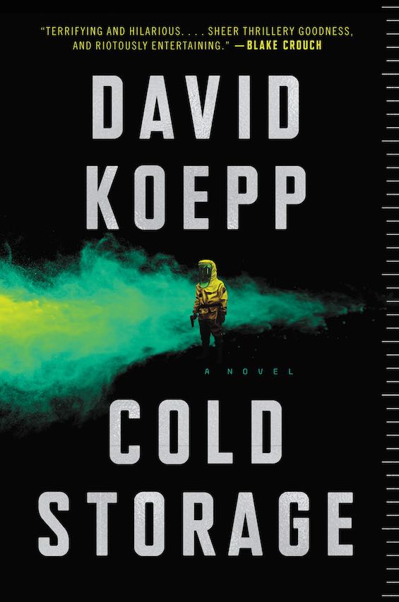 Cover image of "Cold Storage," one of the biological thrillers featured in this post