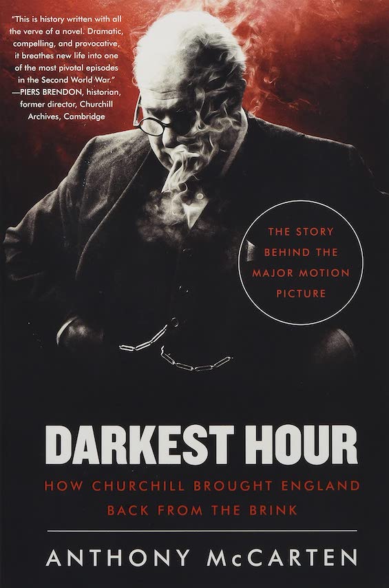 Cover image of "Darkest Hour," a book that brings new insight to the wartime conduct of Prime Minister