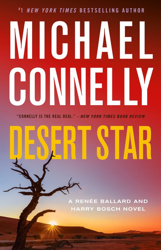 Cover image of "Desert Star," the fifth book in a new Harry Bosch detective series