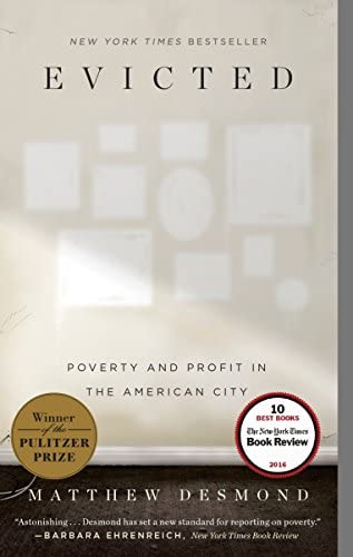 Cover image of "Evicted," one of the good books about economic inequality