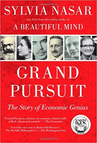 Cover image of "Grand Pursuit," one of the good books about finance