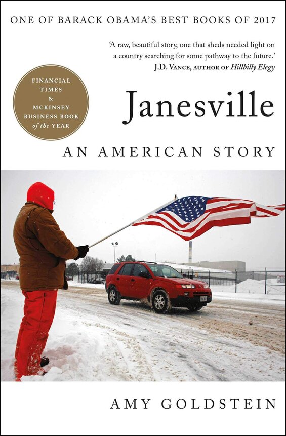 Cover image of "Janesville," one of the good books about finance