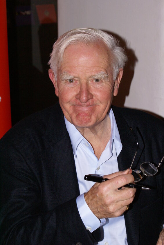 Image of John le Carre, author of the best spy novel ever written